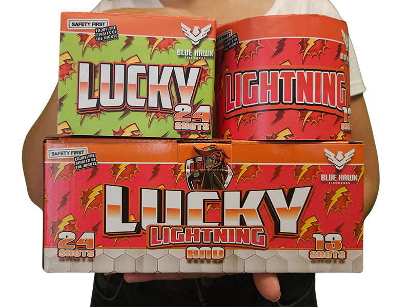 lucky lightning - voorzijde los